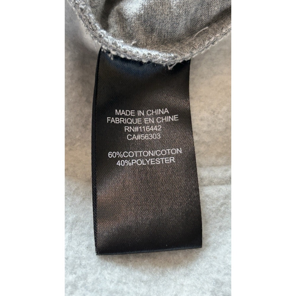 Empyre Men's Bib Overalls Gray Fleece Size M Loungewear Comfy Warm Outdoor - Picture 10 of 12